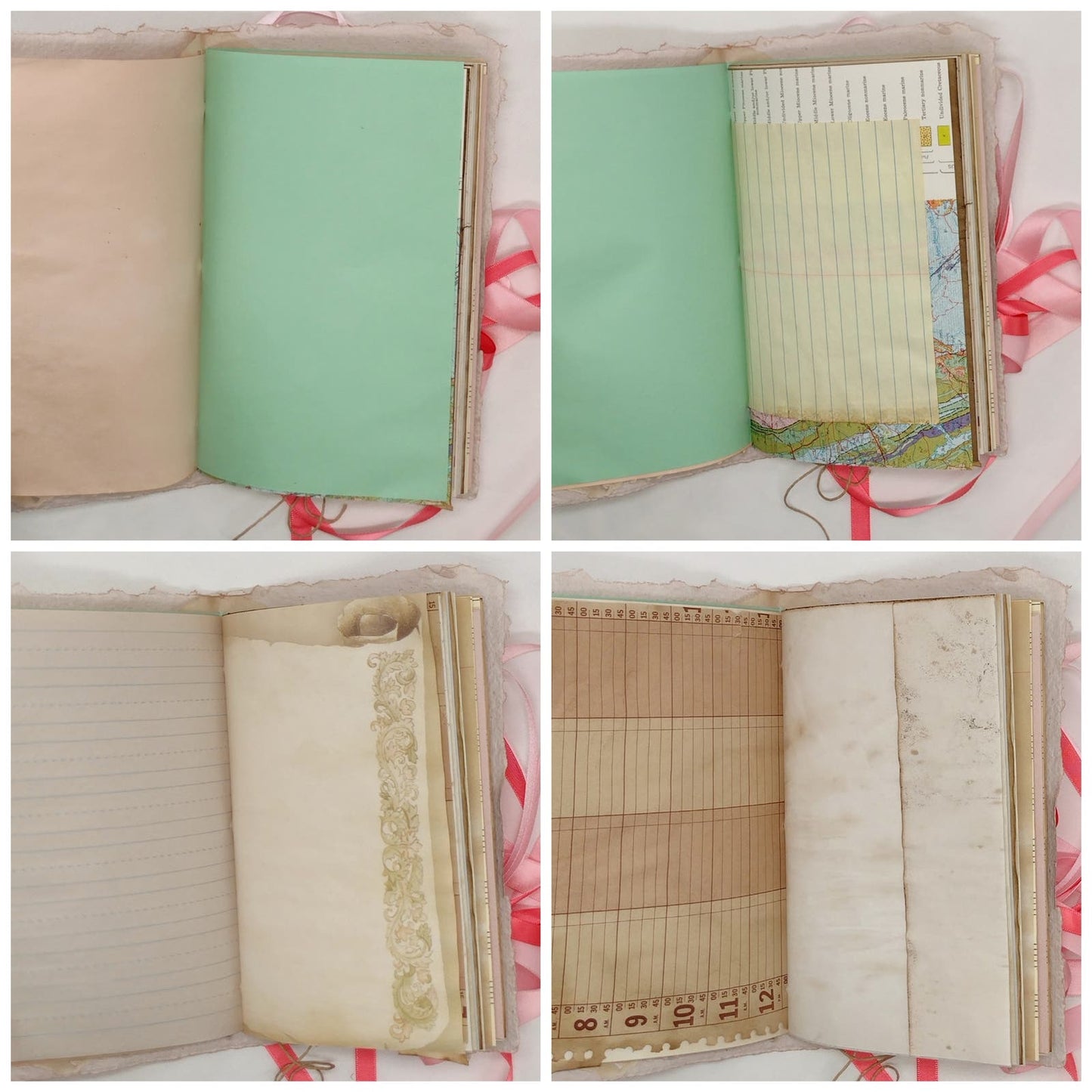 Grey Cover Naked Single Signature Junk Journal