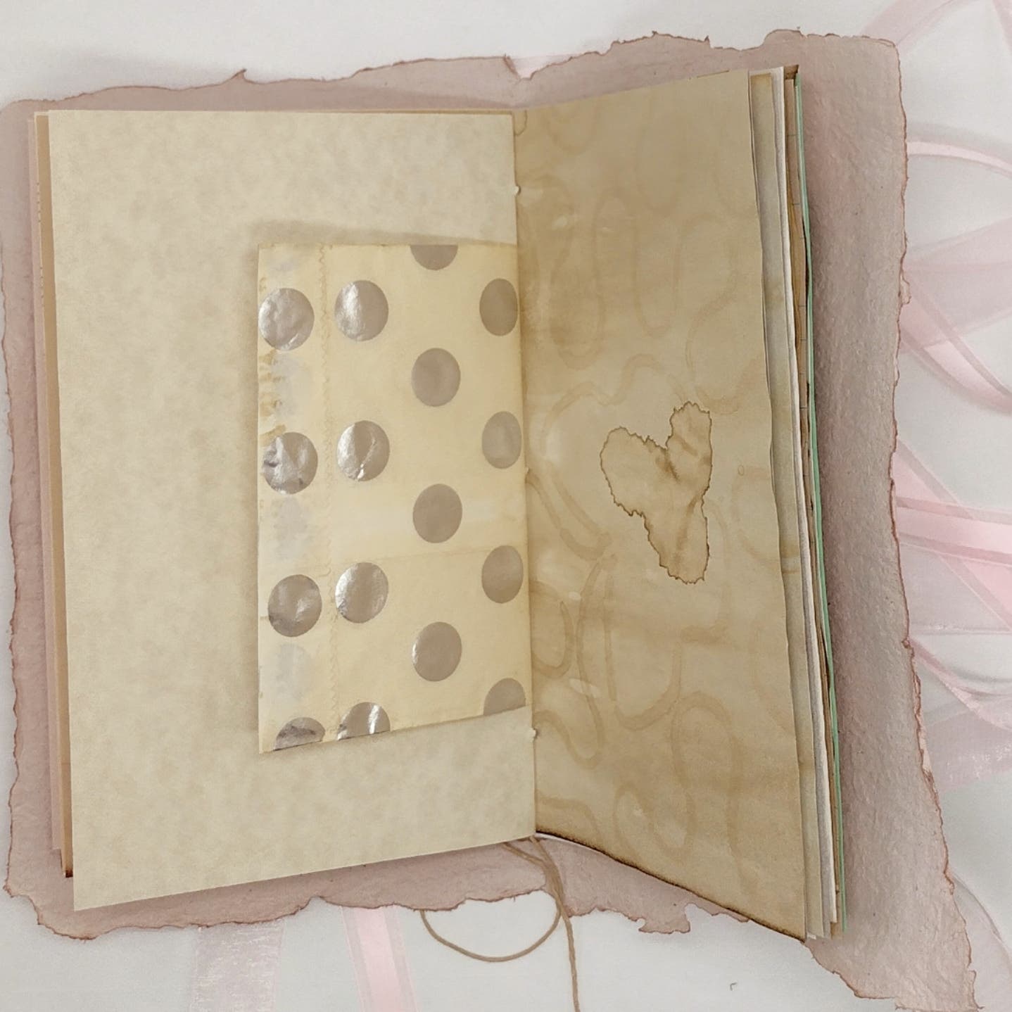 Pink Cover Naked Single Signature Junk Journal