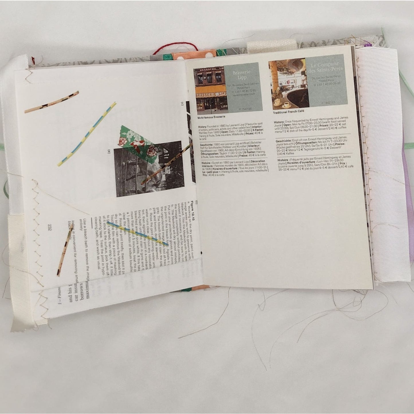Eclectic Junk Journal 14, Handmade Recycled Journal, Mixed Media Journal