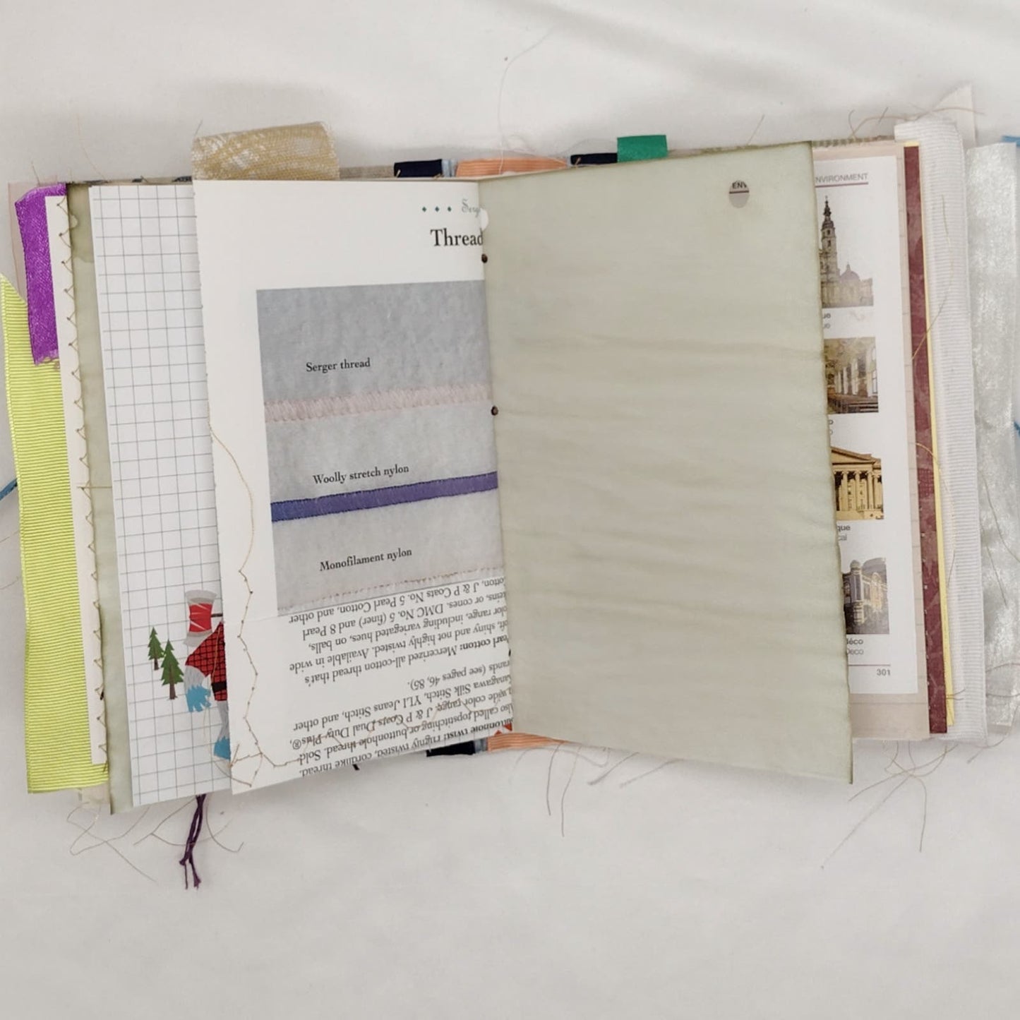 Eclectic Junk Journal 4, Handmade Recycled Journal, Mixed Media Journal