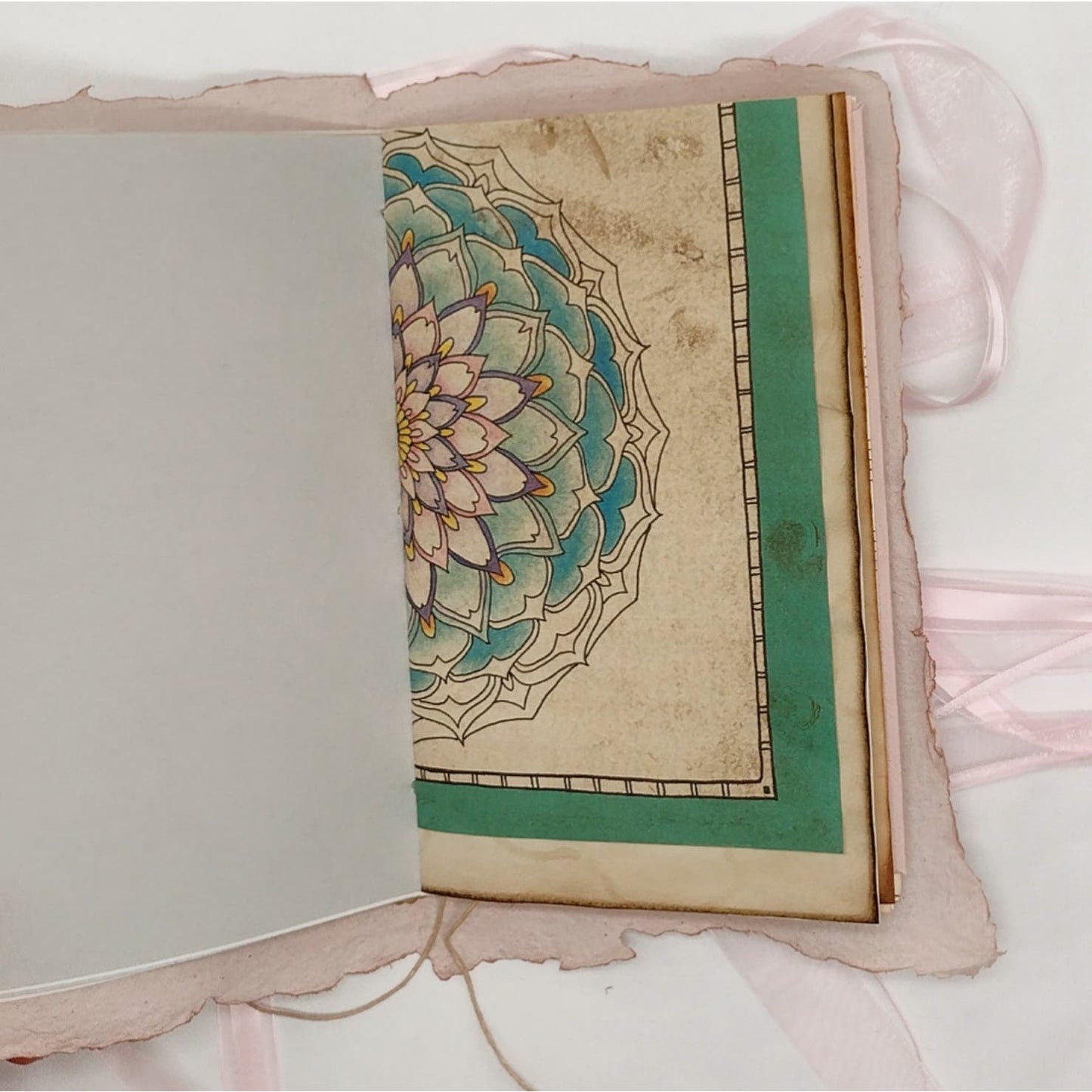 Pink Cover Naked Single Signature Junk Journal