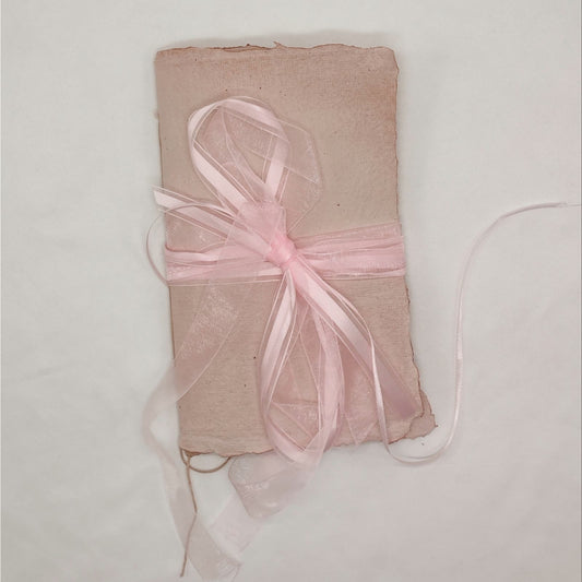 Pink Cover Naked Single Signature Junk Journal