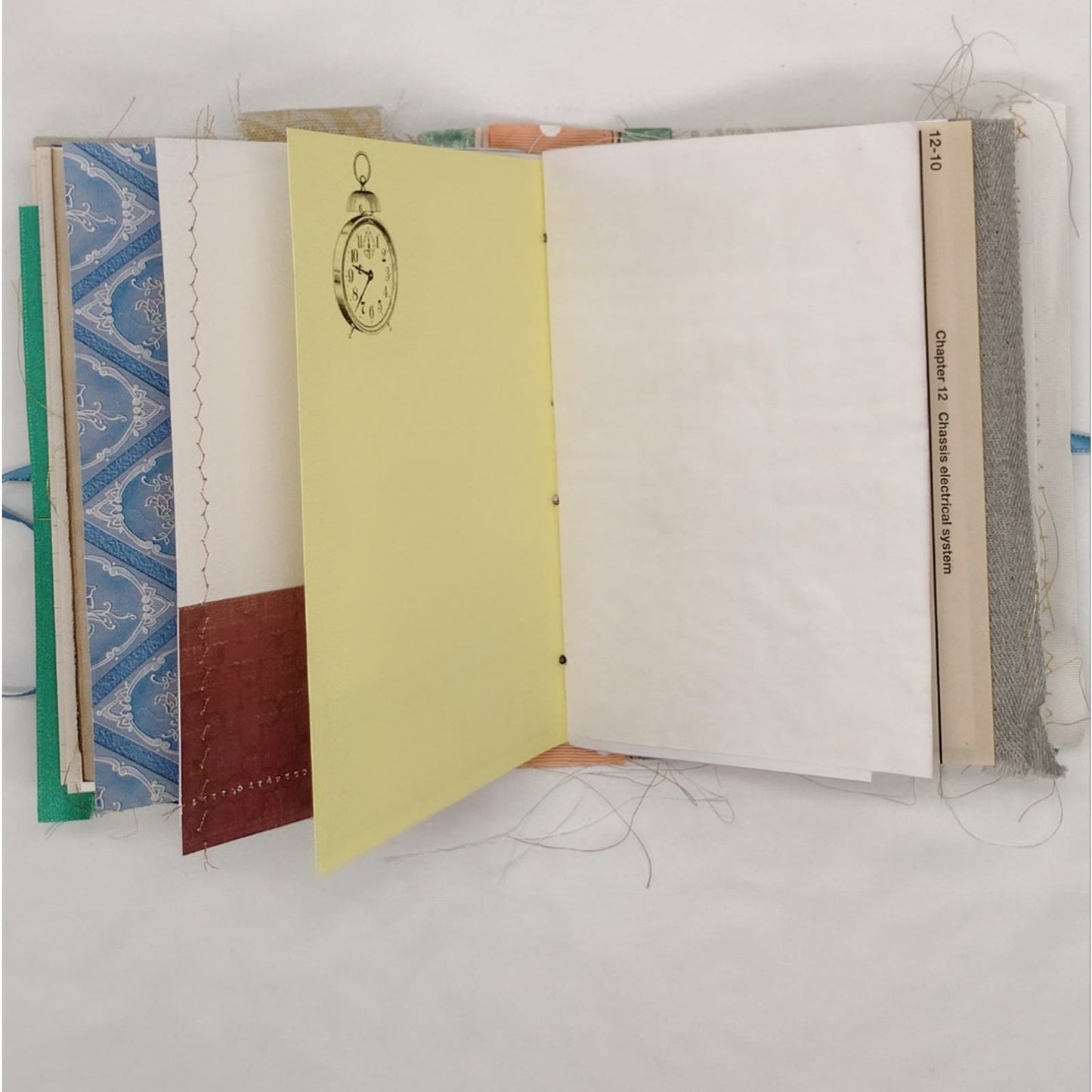 Eclectic Junk Journal 3, Handmade Recycled Journal, Mixed Media Journal