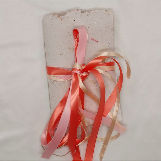 Floral Pink Cover Naked Single Signature Junk Journal