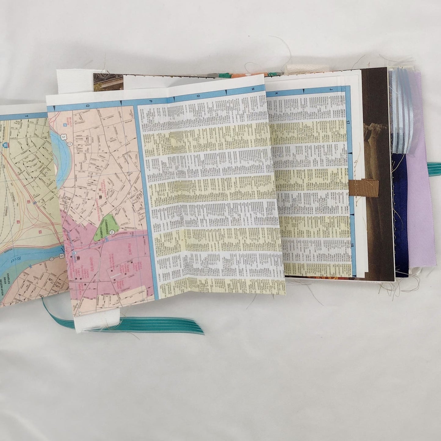 Eclectic Junk Journal 16, Handmade Recycled Journal, Mixed Media Journal