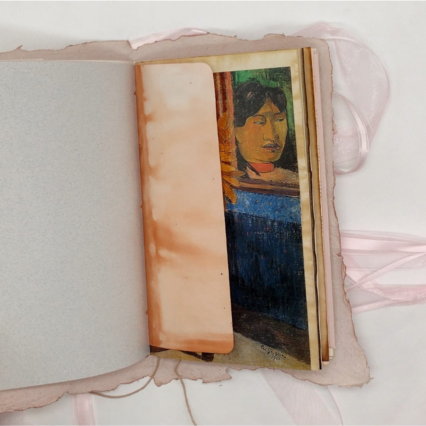 Pink Cover Naked Single Signature Junk Journal