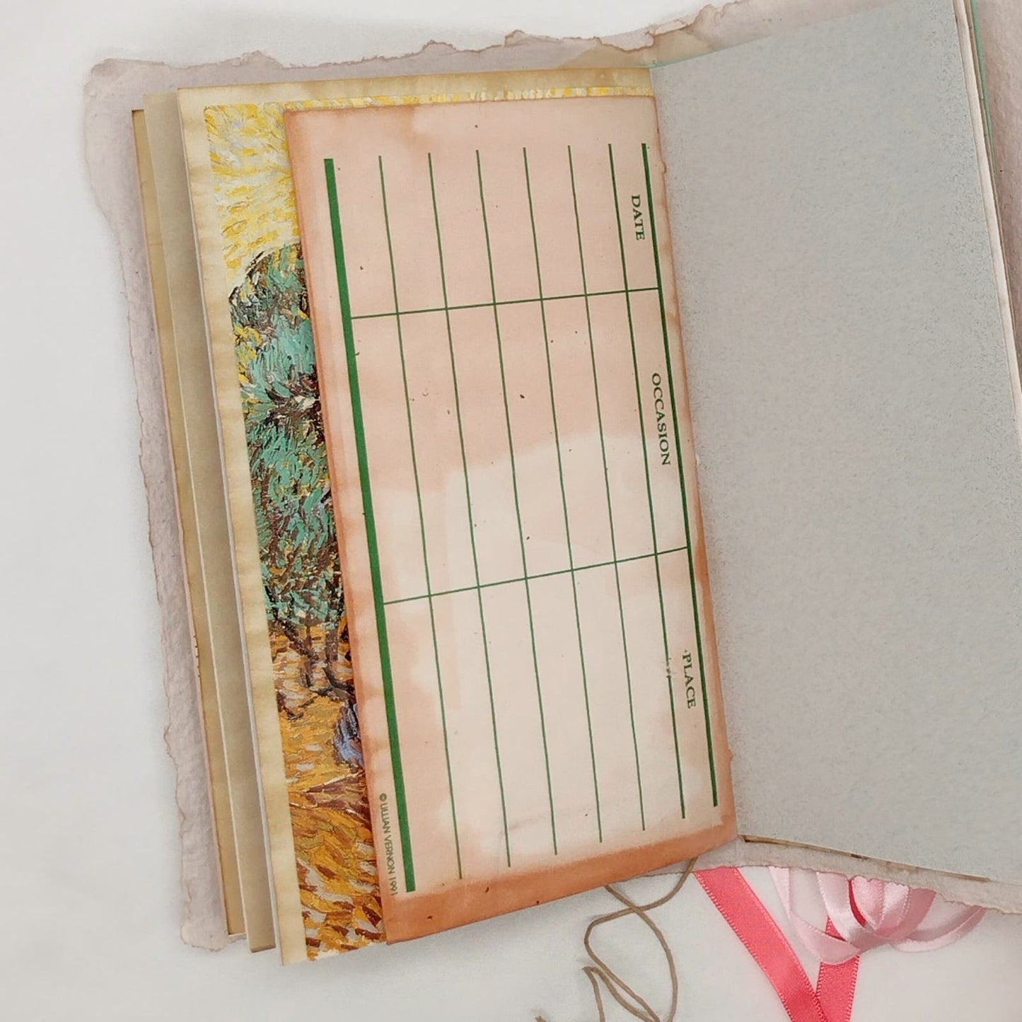 Grey Cover Naked Single Signature Junk Journal