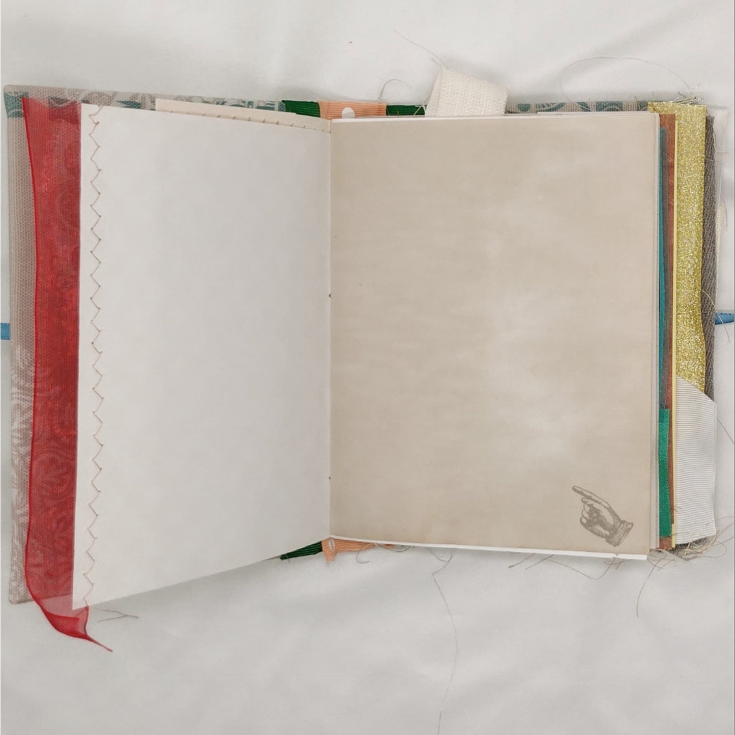Eclectic Junk Journal 7, Handmade Recycled Journal, Mixed Media Journal