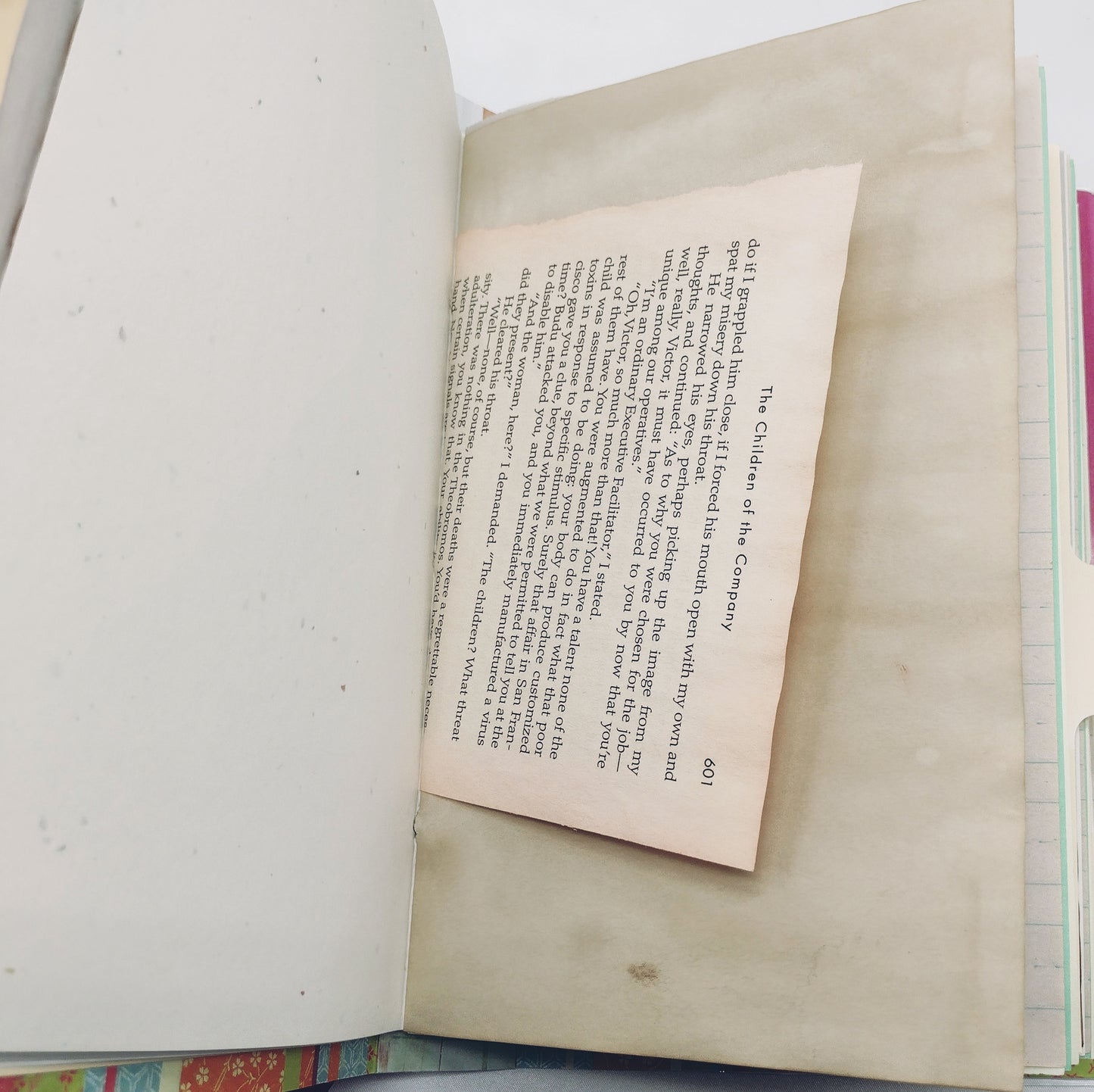 Junk Journal with Protective Cover, Handmade Mixed Media Journal