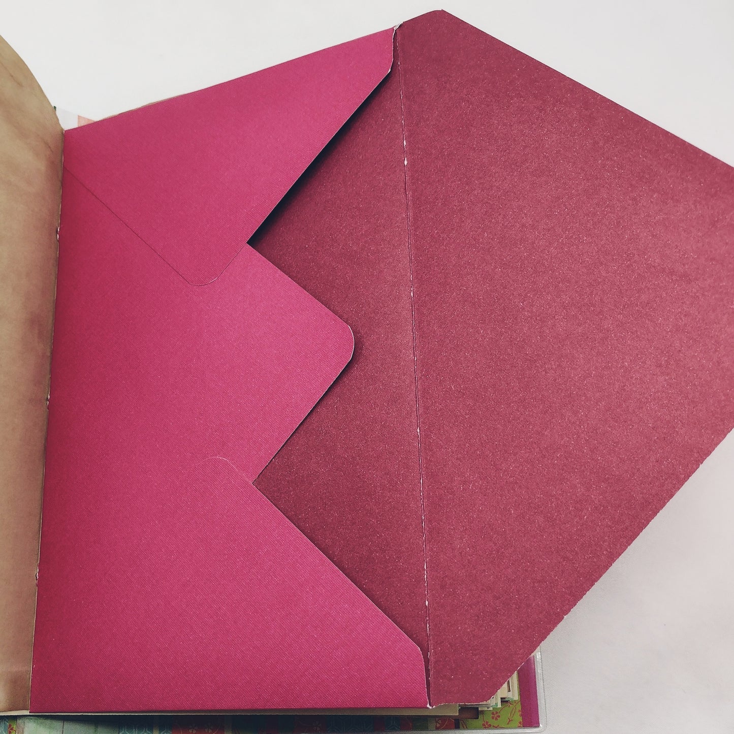 Junk Journal with Protective Cover, Handmade Mixed Media Journal