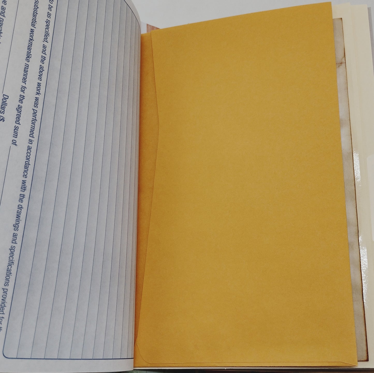 Junk Journal with Protective Cover, Handmade Mixed Media Journal