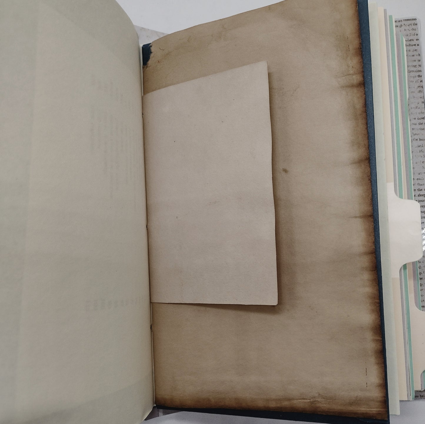 Junk Journal with Protective Cover, Handmade Mixed Media Journal