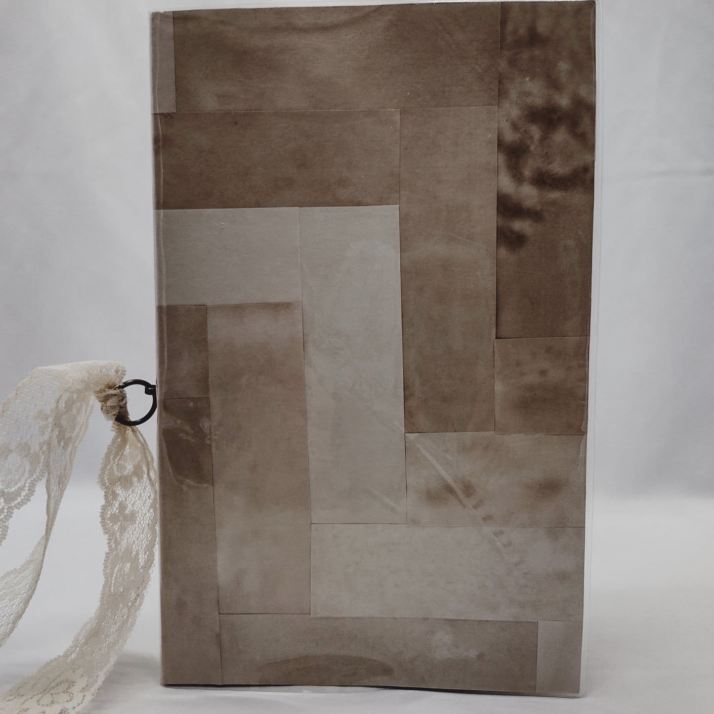 Junk Journal with Protective Cover, Handmade Mixed Media Journal