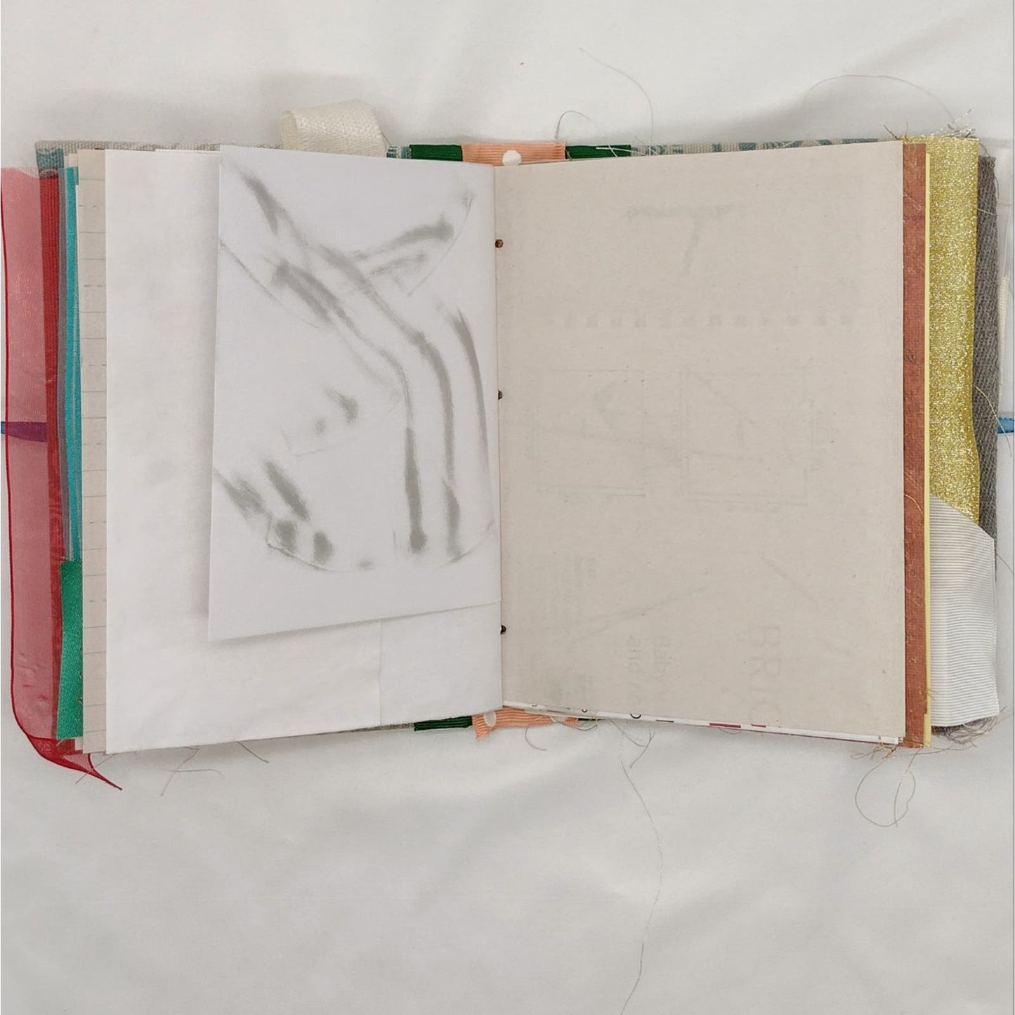 Eclectic Junk Journal 7, Handmade Recycled Journal, Mixed Media Journal