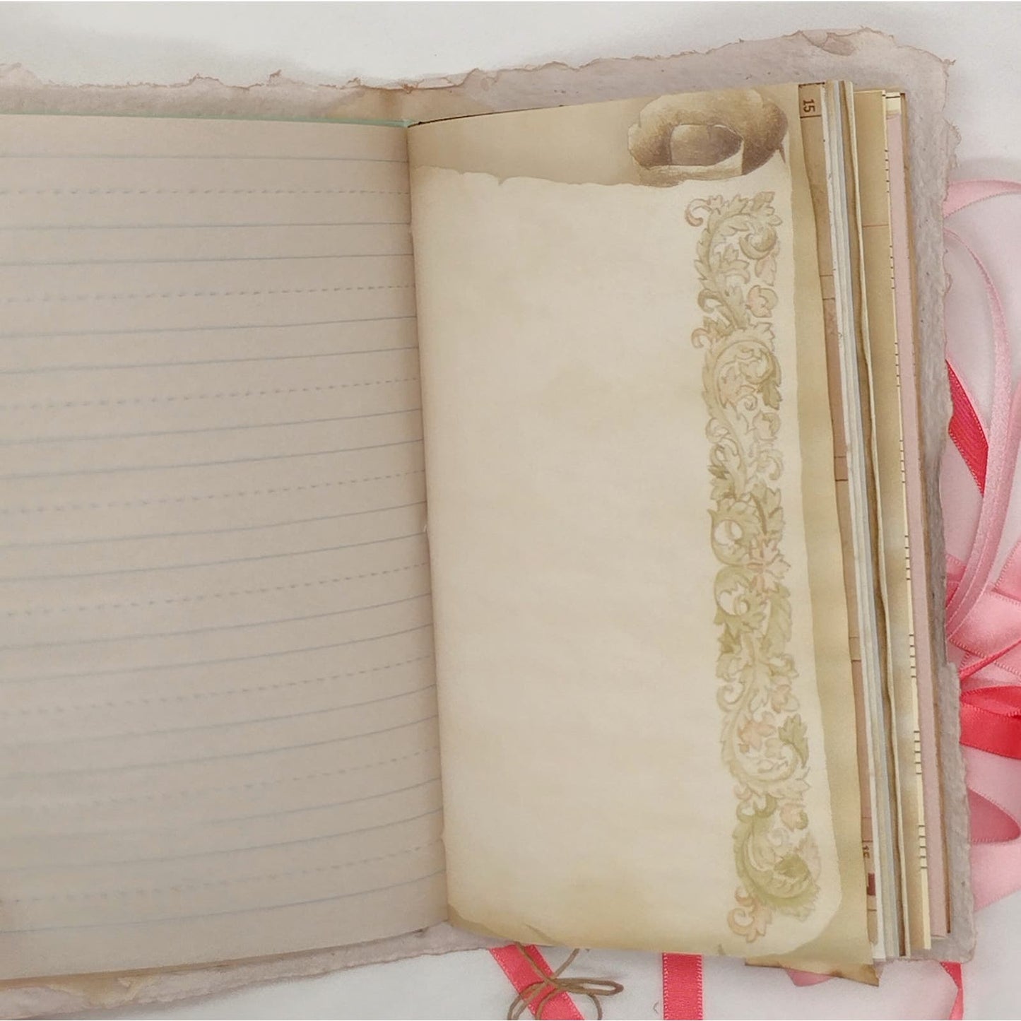 Grey Cover Naked Single Signature Junk Journal