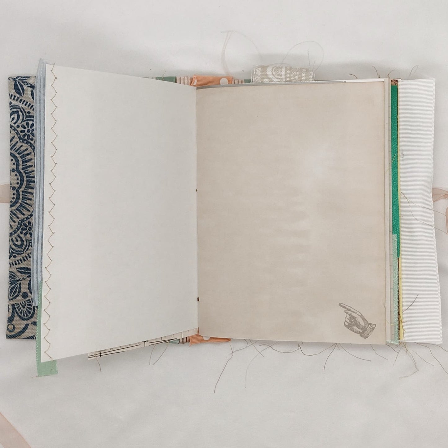 Eclectic Junk Journal 11, Handmade Recycled Journal, Mixed Media Journal