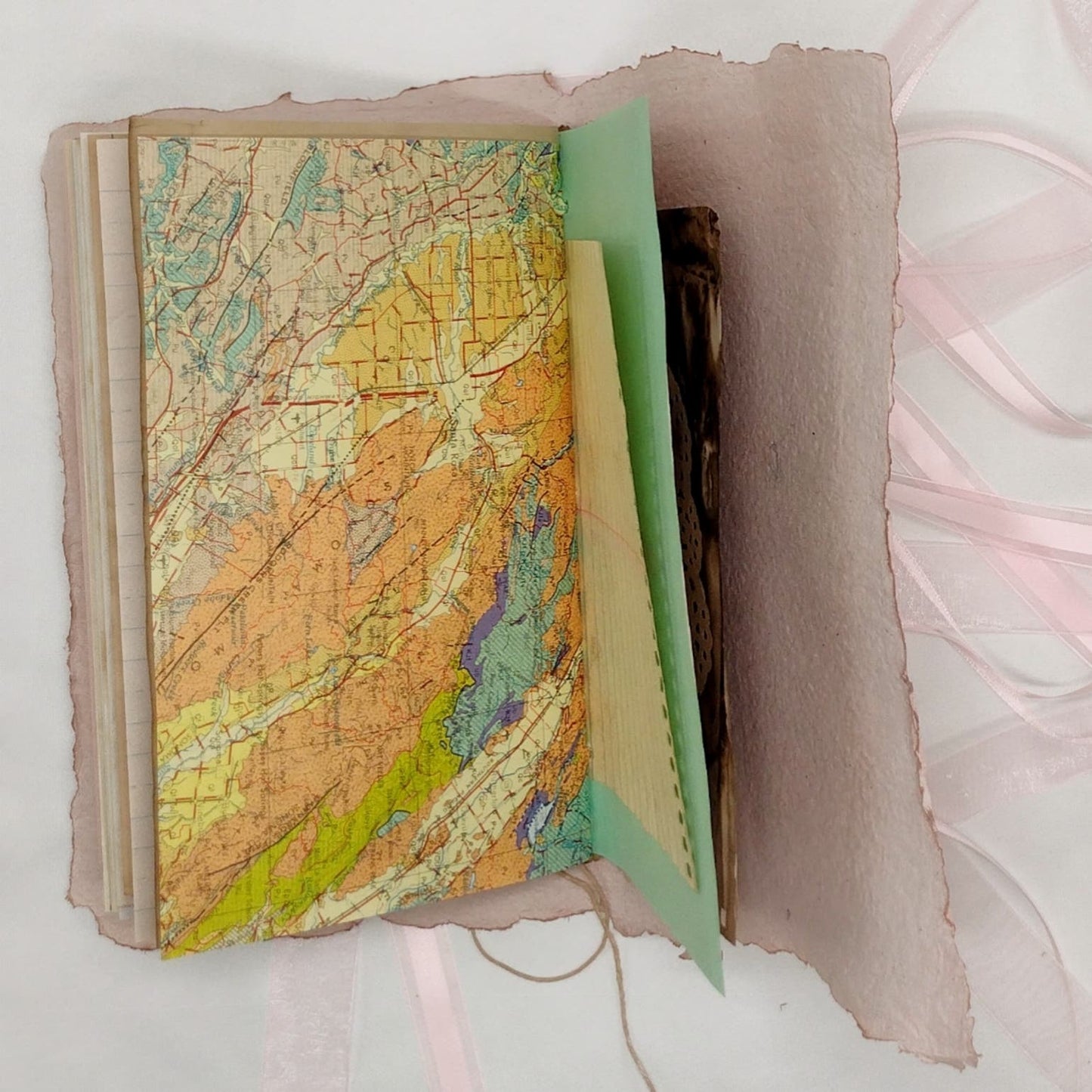 Pink Cover Naked Single Signature Junk Journal