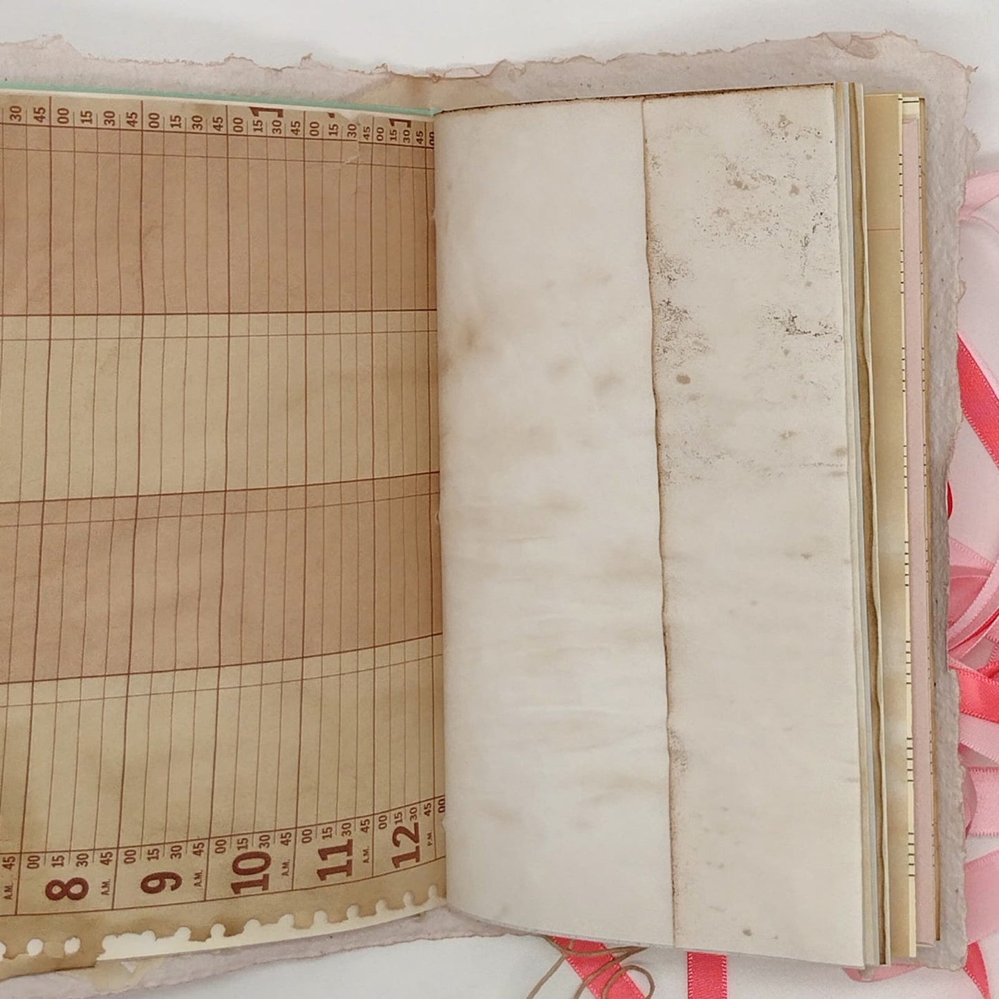 Grey Cover Naked Single Signature Junk Journal