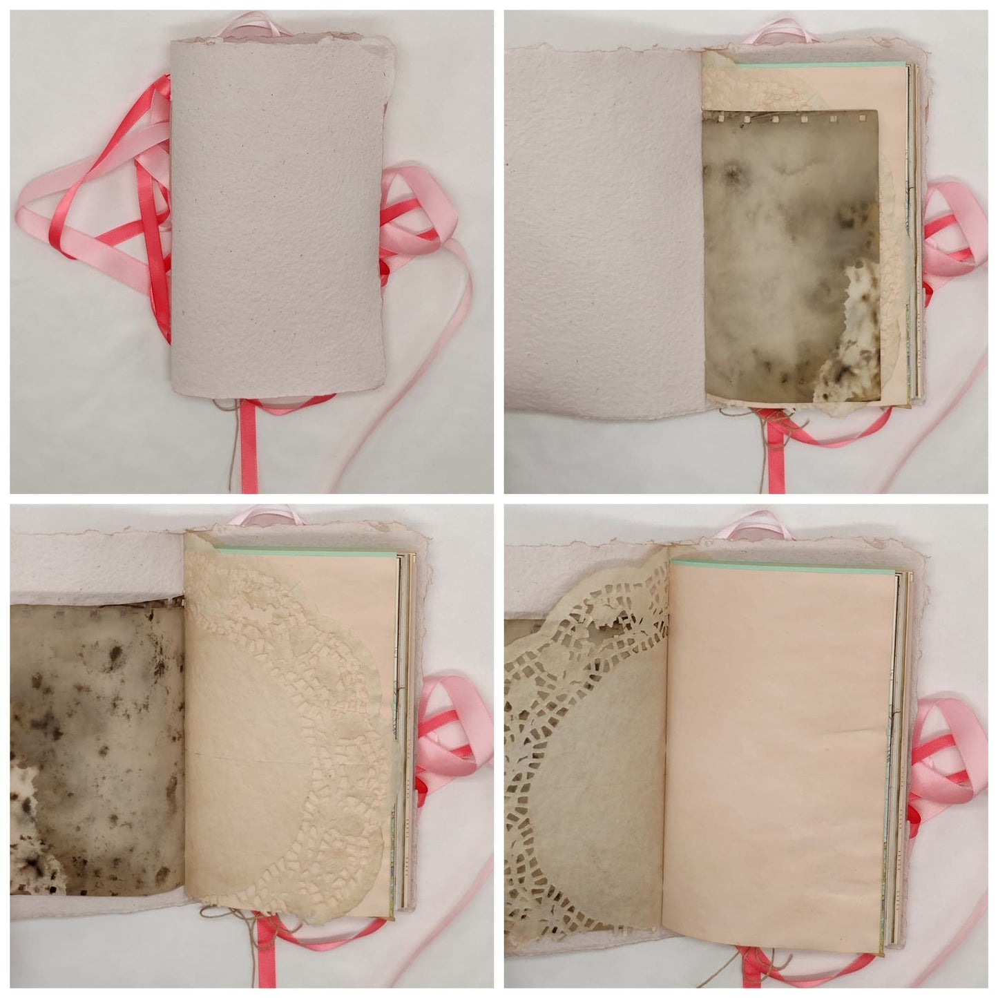 Grey Cover Naked Single Signature Junk Journal