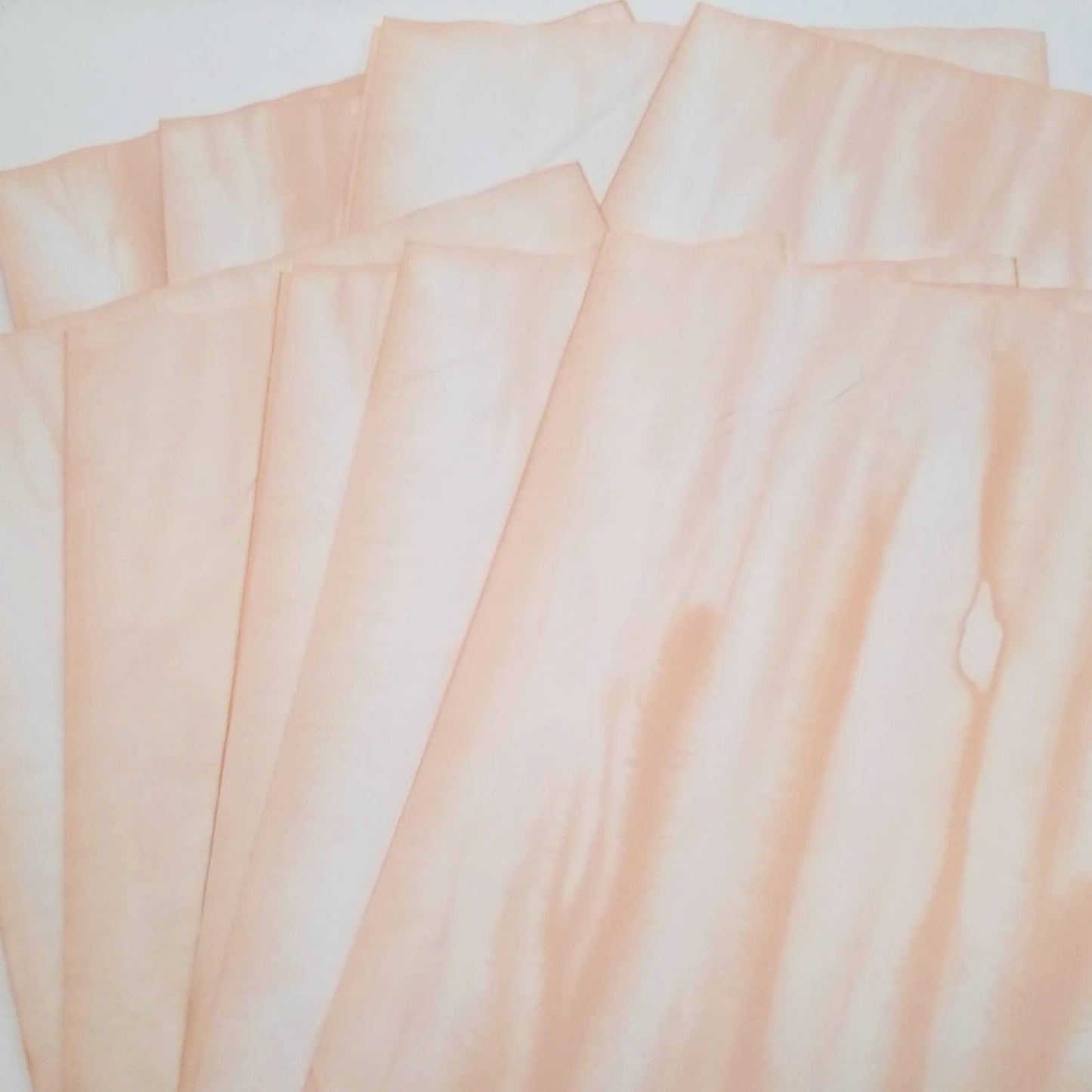 25 Avocado Dyed 8.5"x11" Papers, Hand Dyed Papers, Junk Journal Supply