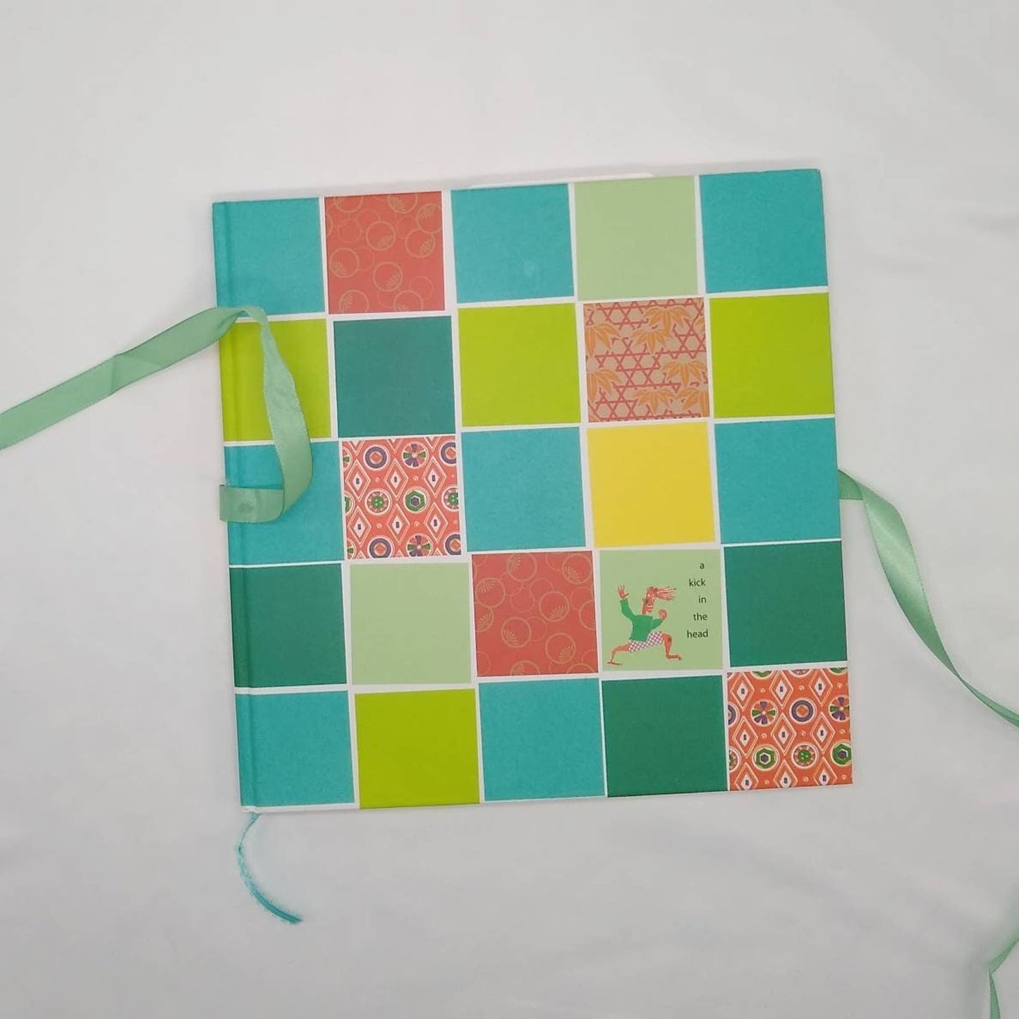 Altered Book Journal, Blank Book Journal, A Kick in the Head