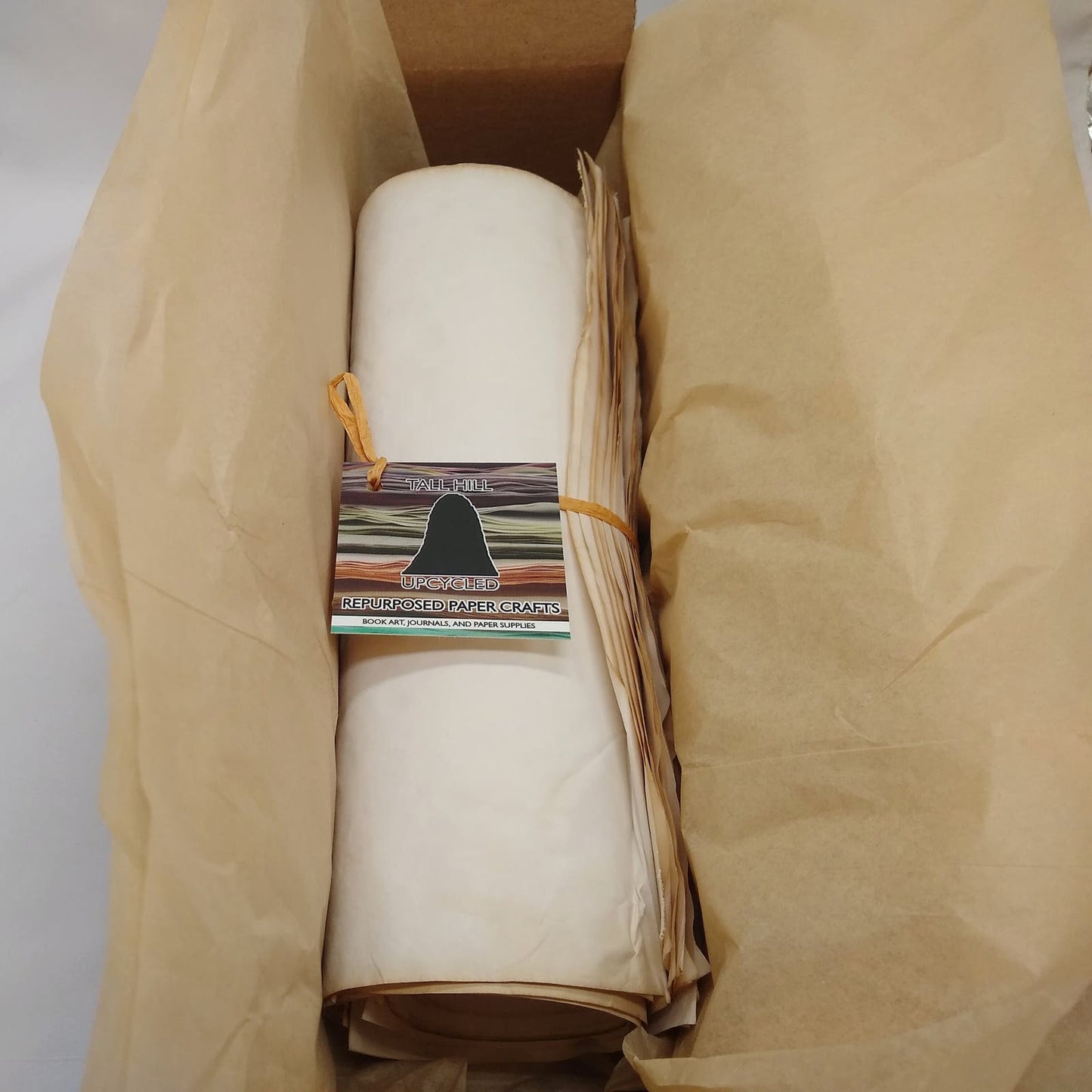 50 Tea Stained 11"x17" Dyed Papers, Hand Dyed Papers, Junk Journal Supply