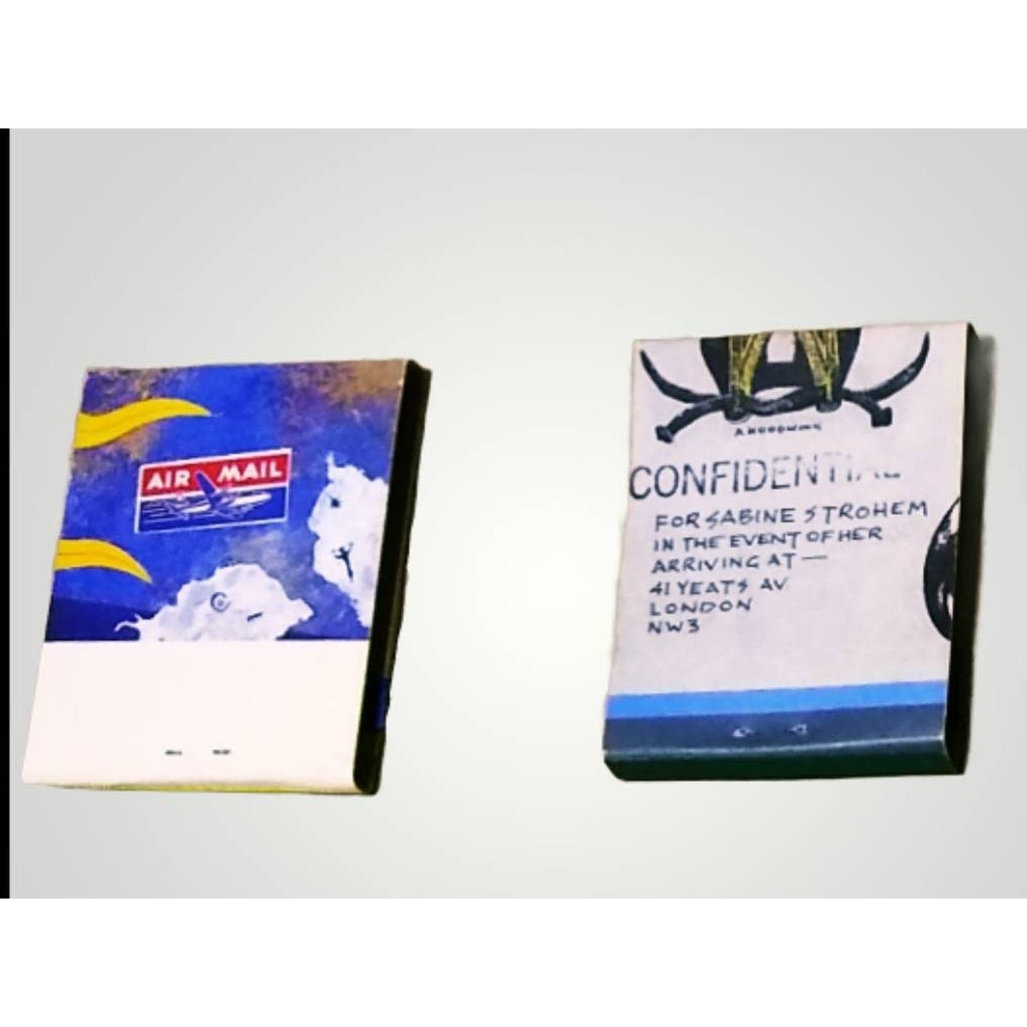 9 Miniature Notebooks, Matchbook Notepads