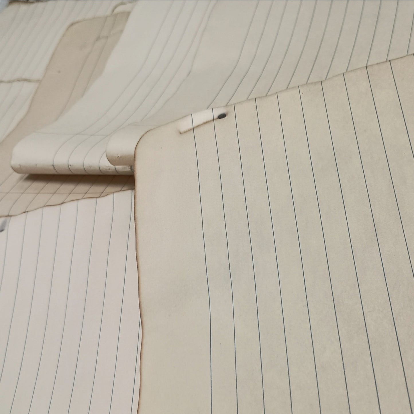 20 Coffee Dyed Composition Papers, 9.5x14.5 Sheets, Hand Dyed Papers