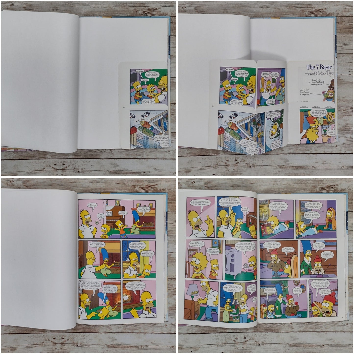 The Simpsons Altered Book Journal, Recycled Diary