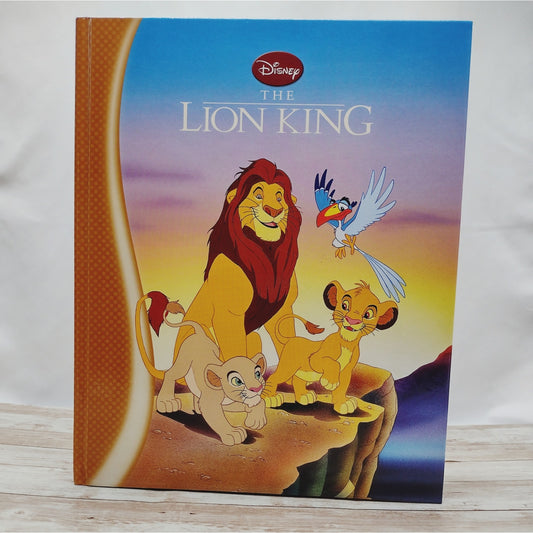 Lion King Altered Book Journal, Recycled Diary