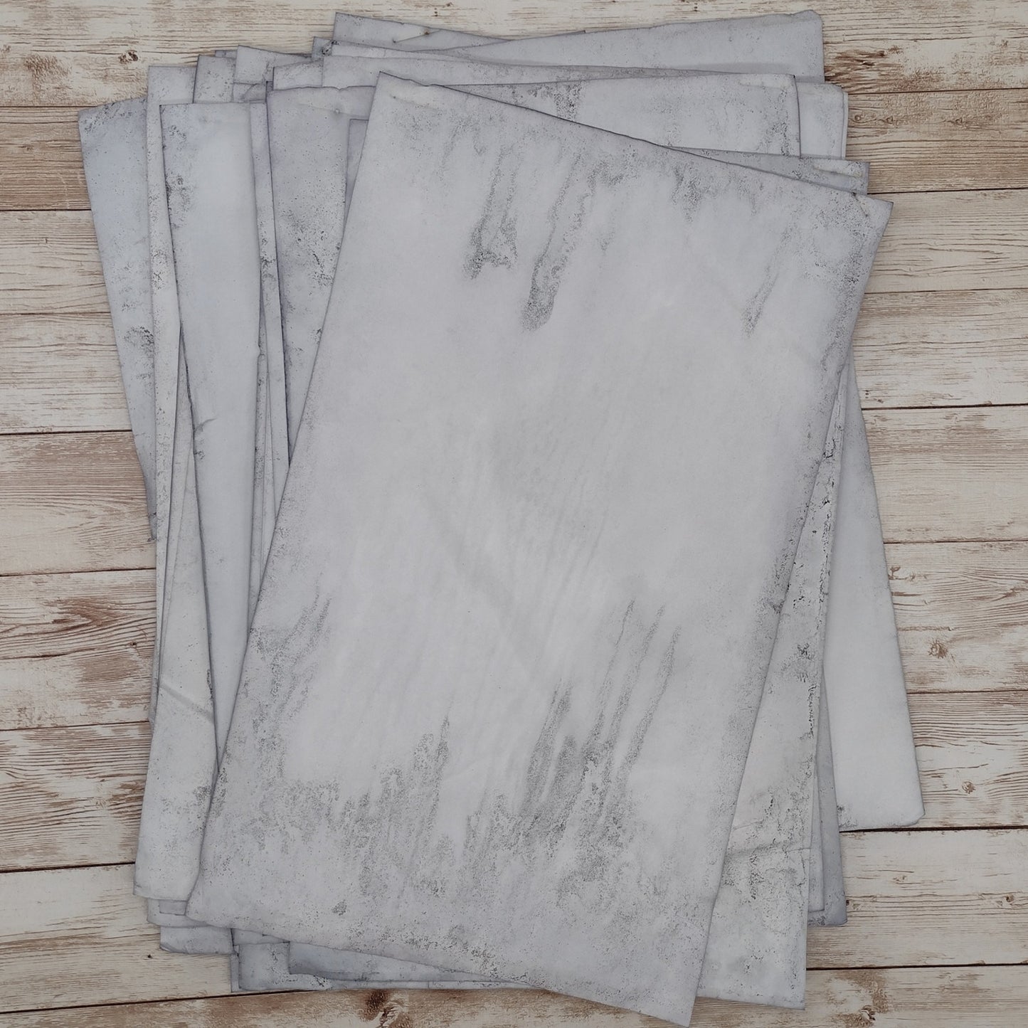 20 Super Grungy Dyed 8.5"x14" Papers, Hand Dyed Papers, Junk Journal Supply