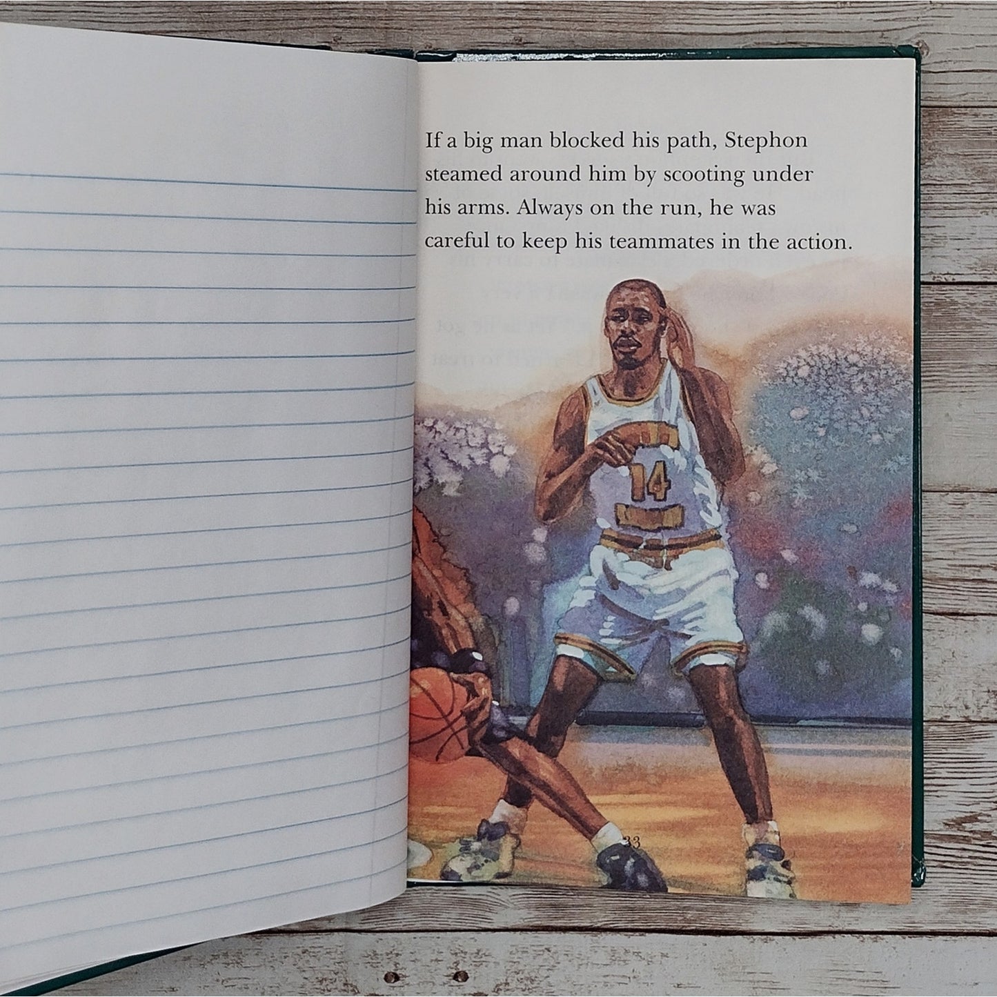 Hoop Heroes Journal, Basketball Book Journal, Blank Book Diary