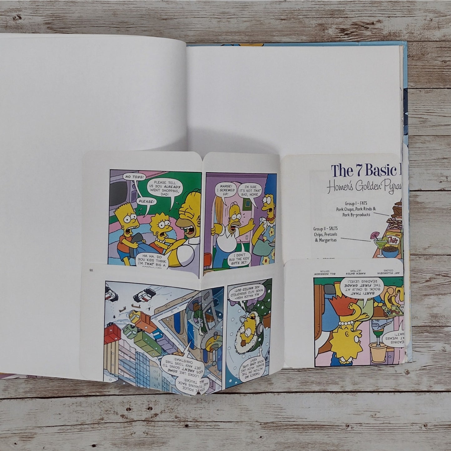 The Simpsons Altered Book Journal, Recycled Diary