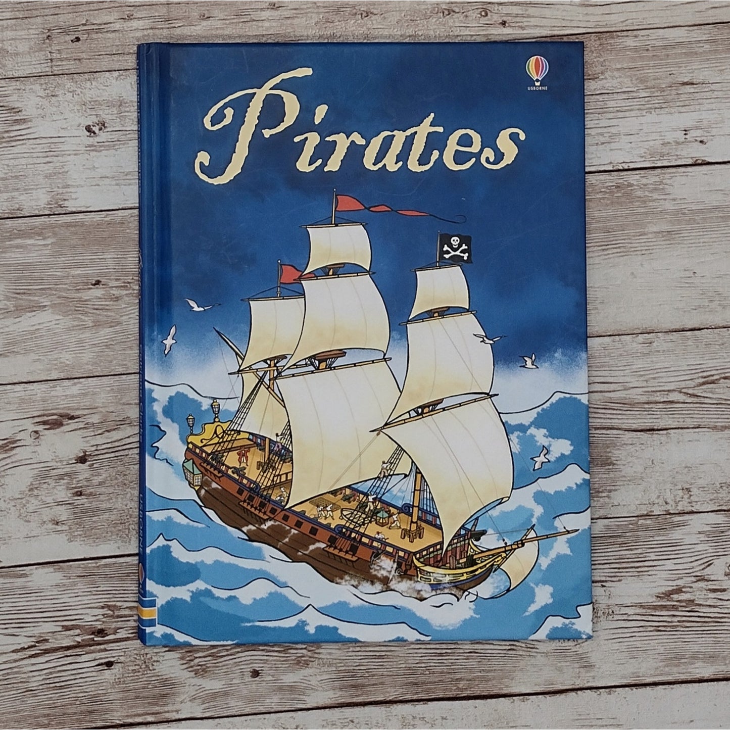 Pirates Rebound Book Journal, Repurposed Children's Book, Upcycled Notebook