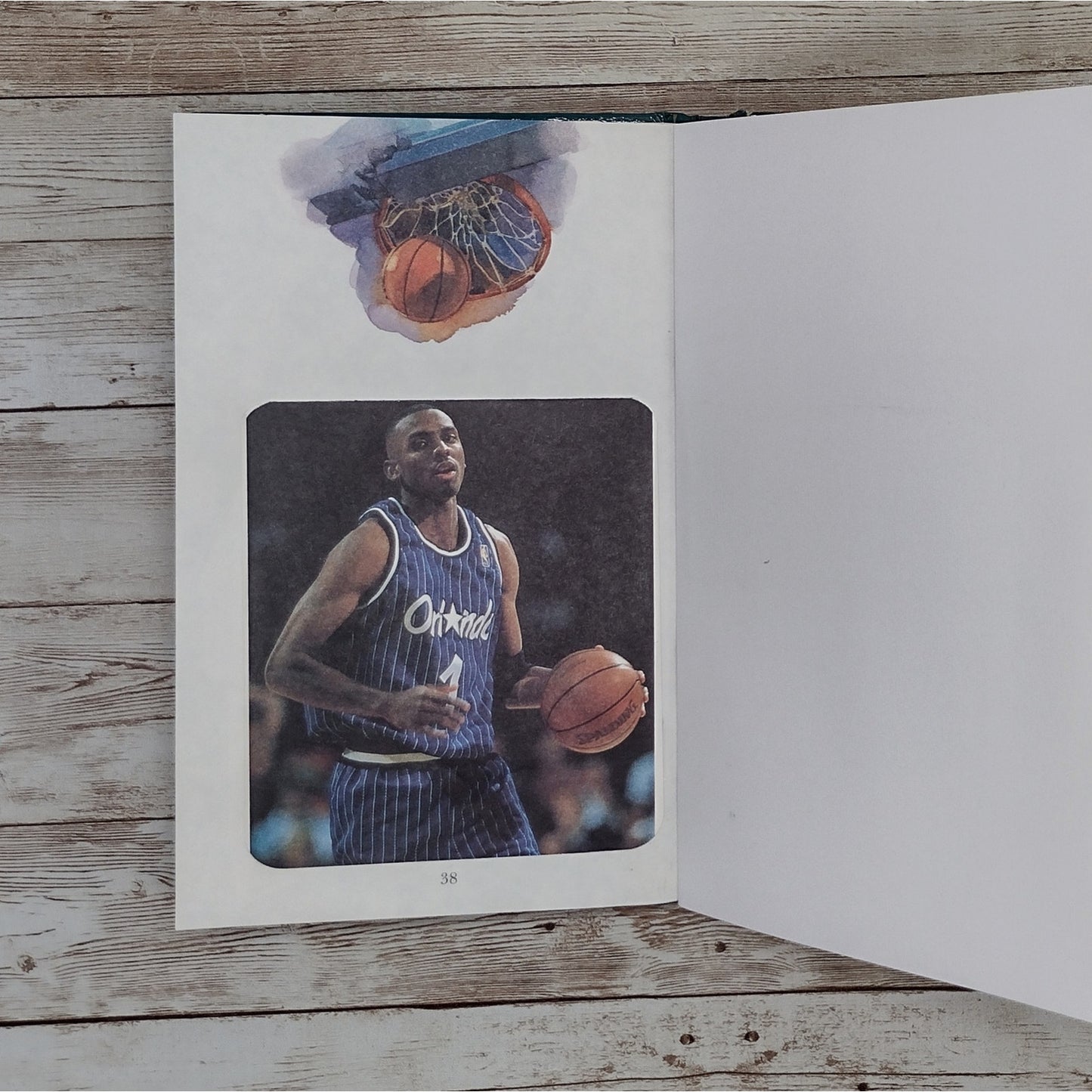 Hoop Heroes Journal, Basketball Book Journal, Blank Book Diary