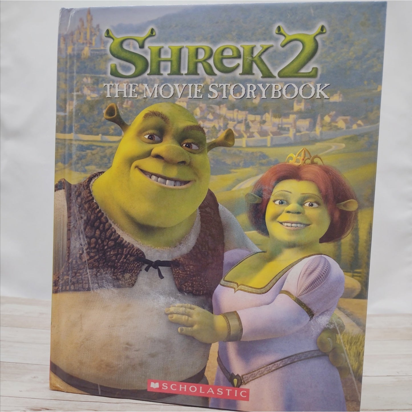 Shrek 2 Altered Book Journal, Recycled Diary