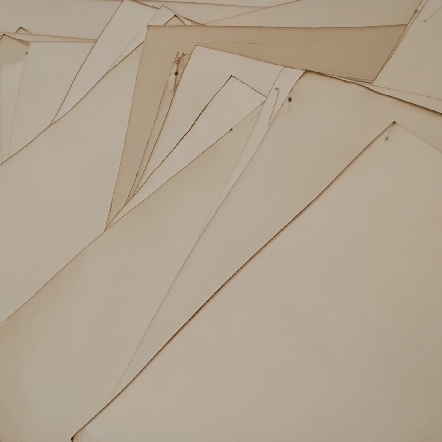 25 Very Heavy Coffee Dyed 8.5"x11" Papers, 110 Pound Antiqued Cardstock