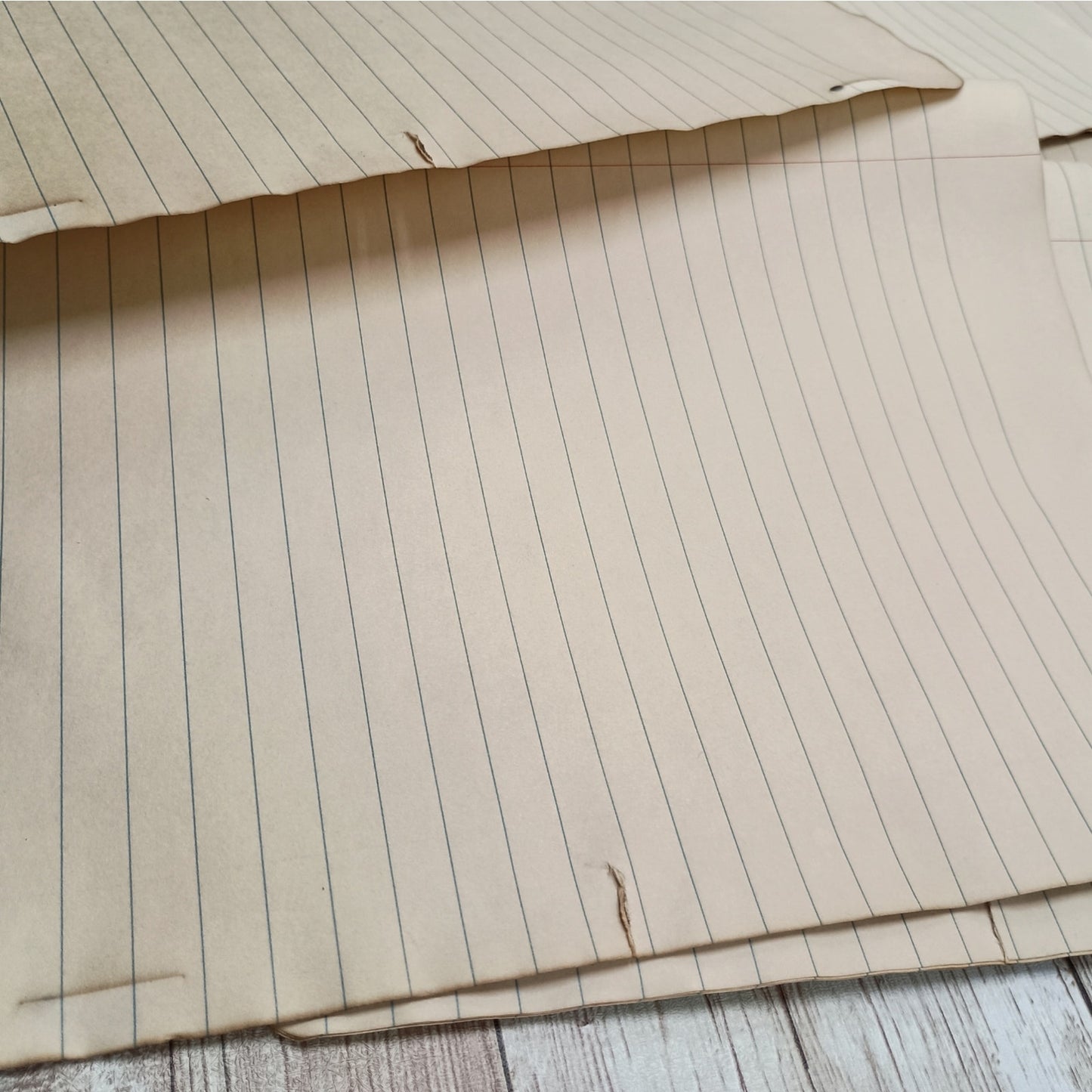 20 Coffee Dyed Composition Papers, 9.5x14.5 Sheets, Hand Dyed Papers