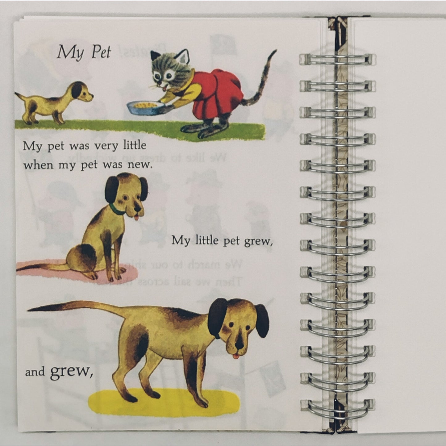 Recycled Spiral Notebook Diary, Just For Fun, Altered Book Journal