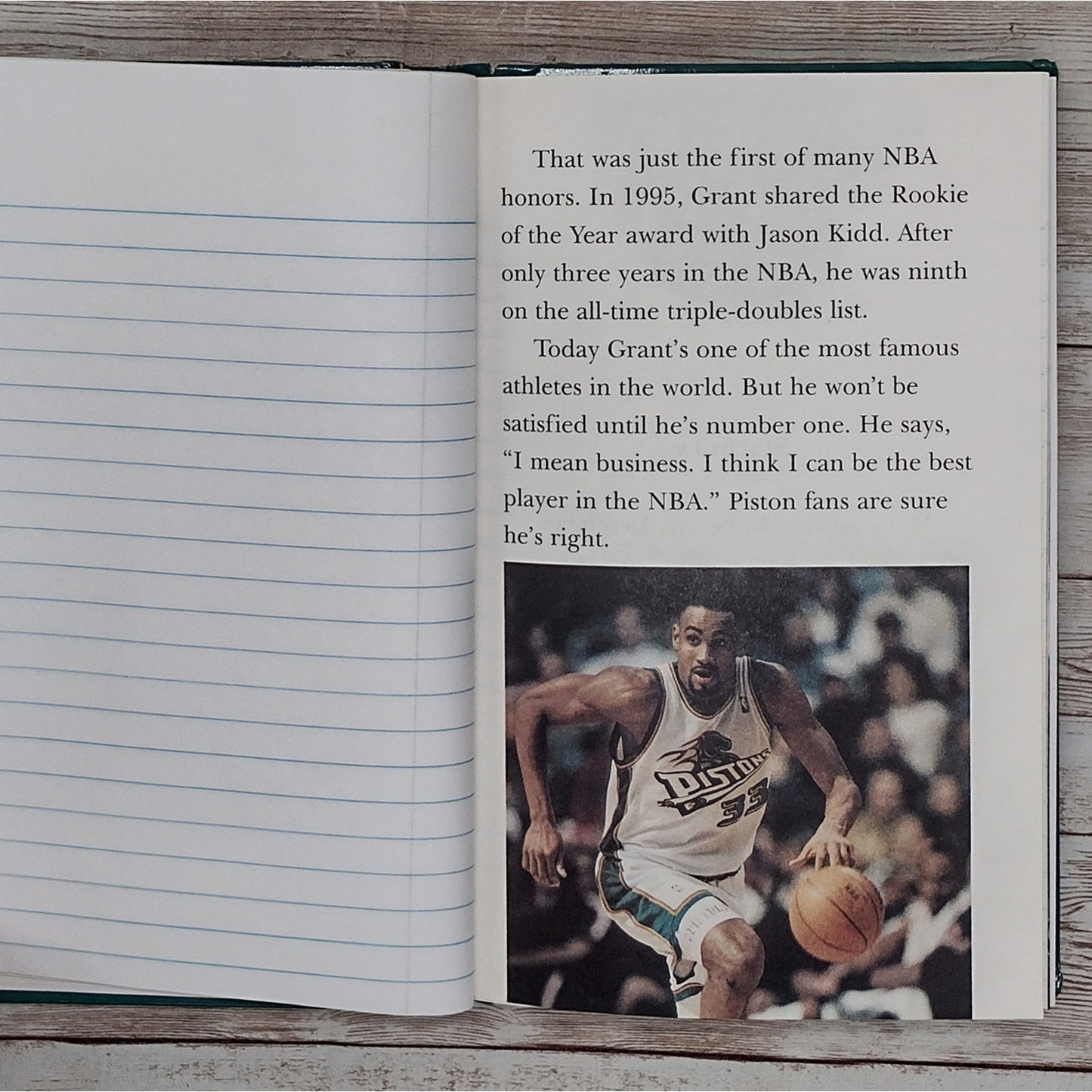 Hoop Heroes Journal, Basketball Book Journal, Blank Book Diary