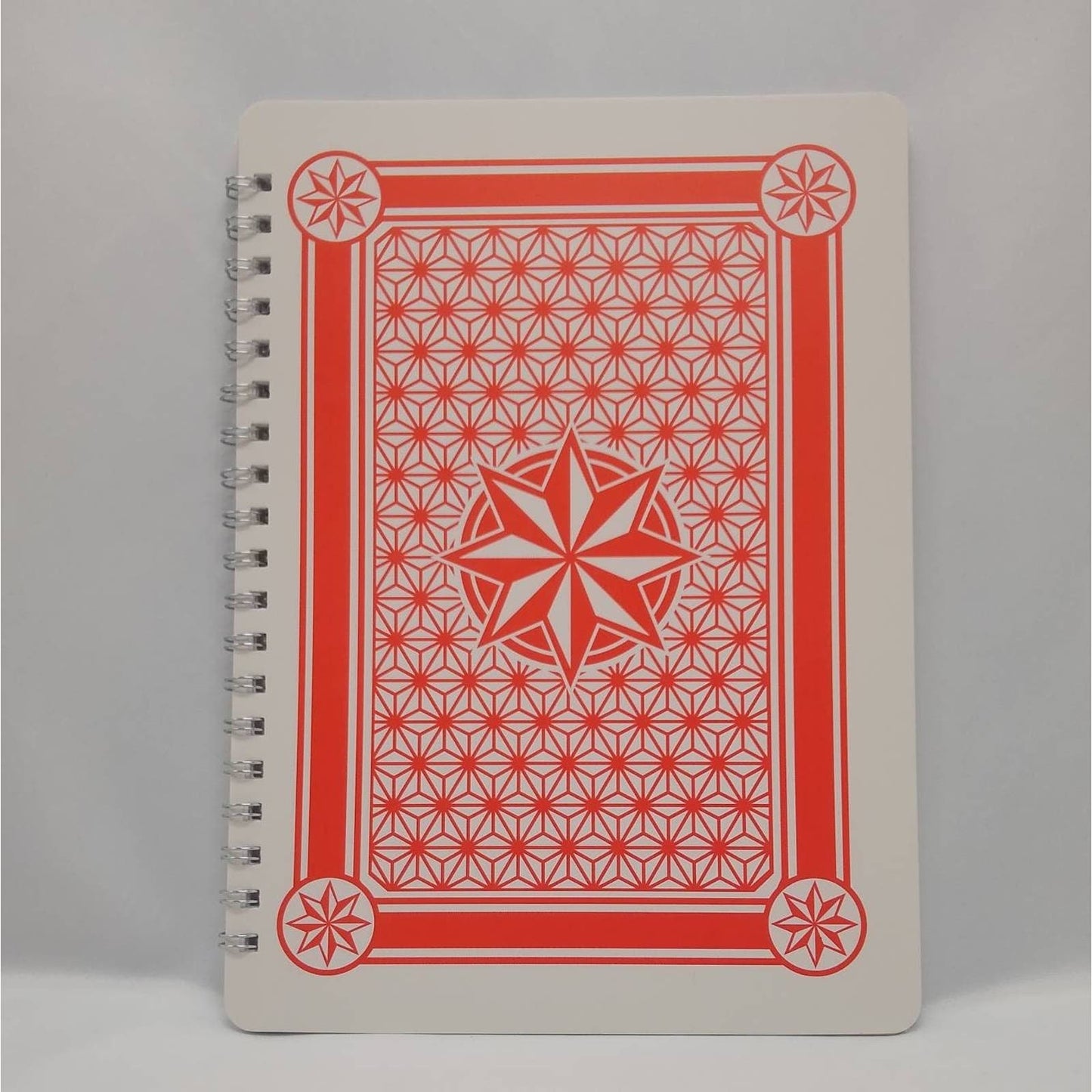 Giant Playing Card Spiral Bound Journal, Altered Book, Junk Journal, Blank Book Journal,